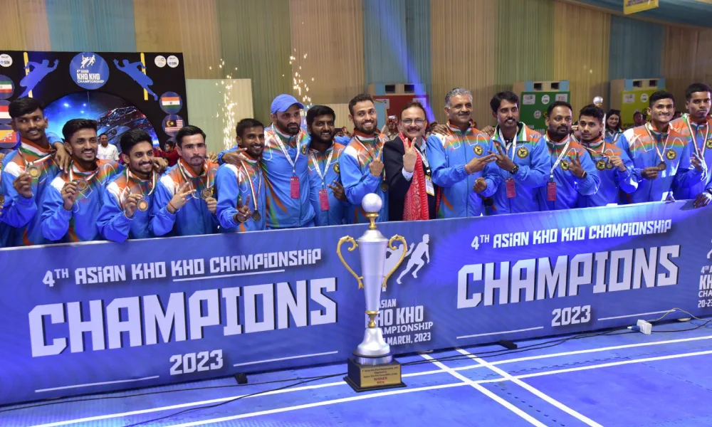 Asian Kho Kho Championship: Indian men's and women's team crowned champions