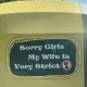 Sorry girls, my wife is very strict written on auto back goes viral