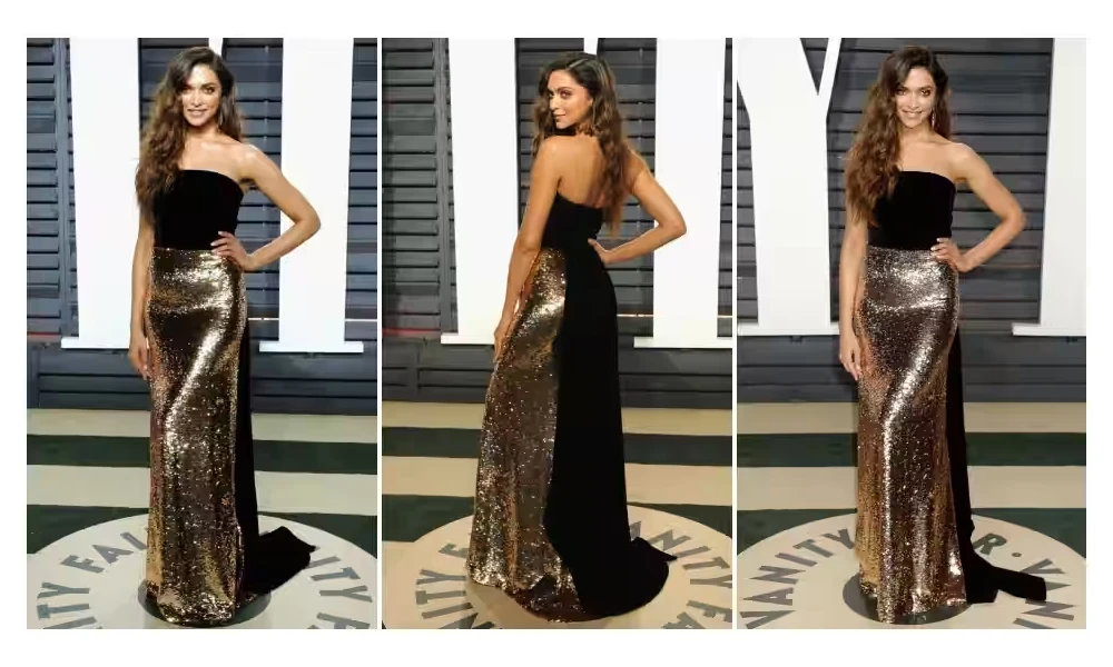 Deepika Padukone wore the most stunning dress first Oscars party in 2017