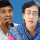 Kejriwal forwards names of Atishi, Saurabh Bharadwaj to L-G for appointment