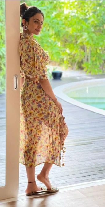 Floral dress fashion