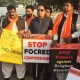 Members of Pakistan’s Hindu community protest against forced conversions