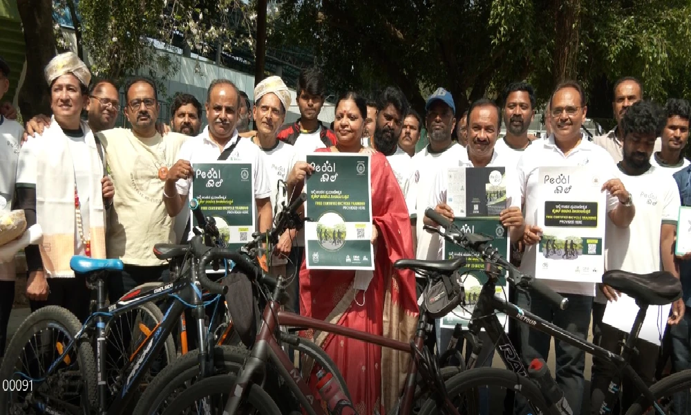 Training to ride a bicycle for free from Dalta