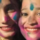 Holi celebration at Karachi, Pakistan and People dance to bollywood song