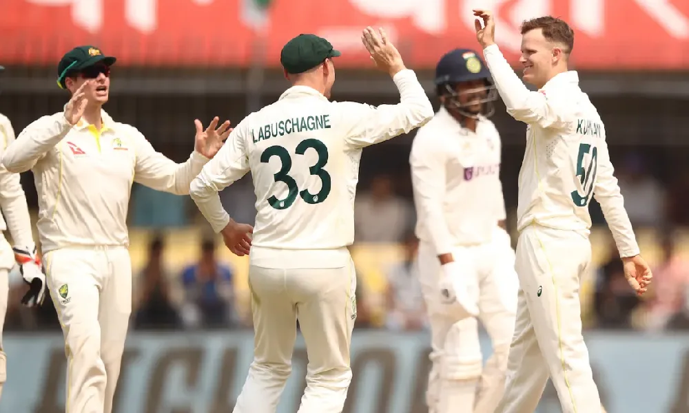 IND VS AUS: India collapses to Aussie spin attack; All out for 109 runs