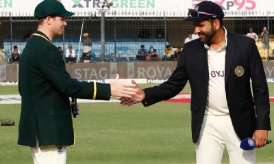 In the fourth match, Australia captain Smith won the toss and bowled from India
