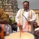 JP Nadda launches Vijay Sankalpa RathYatre aimed at Mission 150 V Somanna absent BJP Rathayatre updated