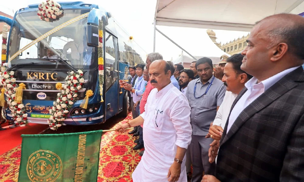 Chief Minister Inaugurates KSRTC EV Power plus Electric Vehicles