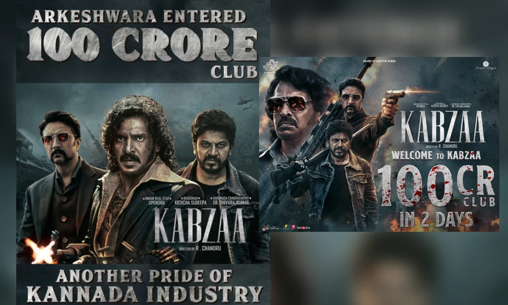 Kabzaa Movie In 2 days 1000 crores box office collection