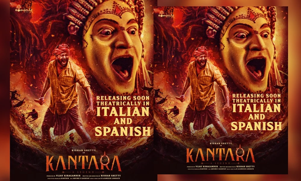Kantara is releasing in Italian Spanish