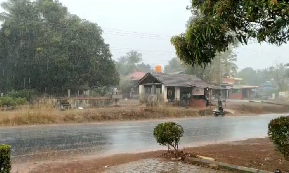 heavy rainfall likely in Udupi Bengaluru and Bidar in next 24 hours