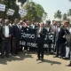 Lawyers protest Land Acquisition sagara