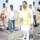 MLA scrapes off the asphalt Of Road In Uttar Pradesh Video Viral