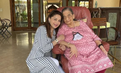 Madhuri Dixit pens emotional note for mom Snehalata Dixit after death