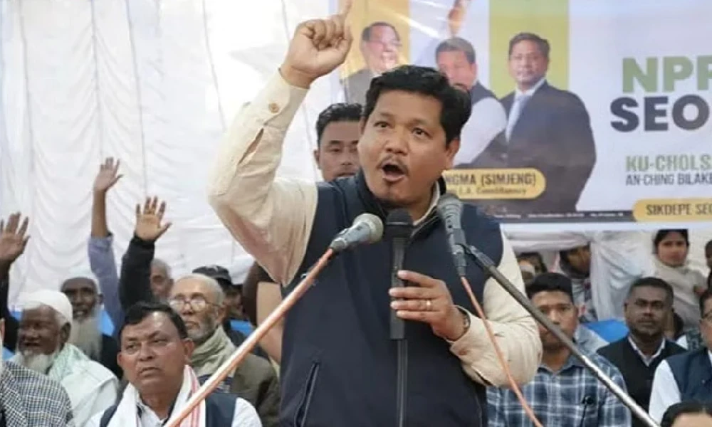 As result progressed, it seem meghalaya may have hung assembly
