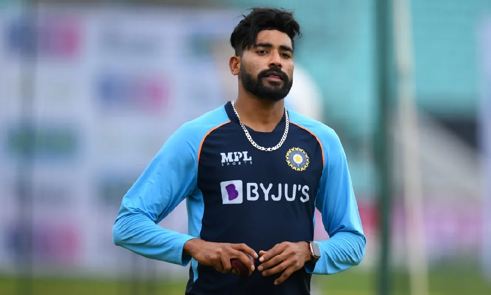 Mohammed Siraj narrates the funny moment of the day he was selected for Test cricket