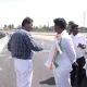 Biker shouts at PM Modi as Congress leaders watch highway