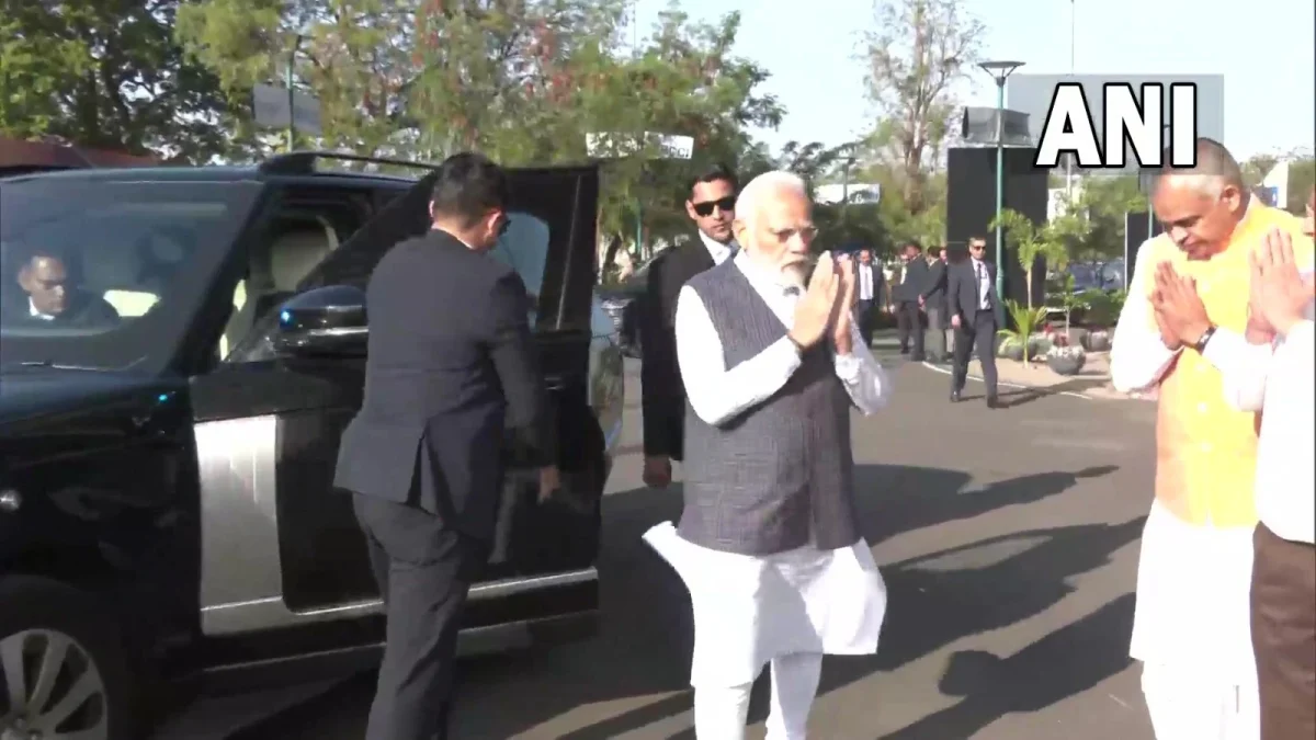PM Modi At Ahmedabad