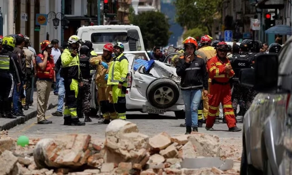 Earthquake hits Ecuador and Peru Of South Africa 14 Dead