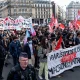 France people protesting against New pension plan