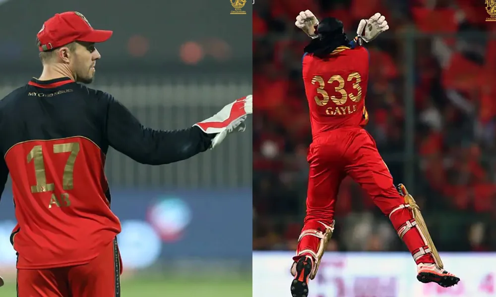 IPL 2023 RCB to announce retirement of ABD Gayle jersey number