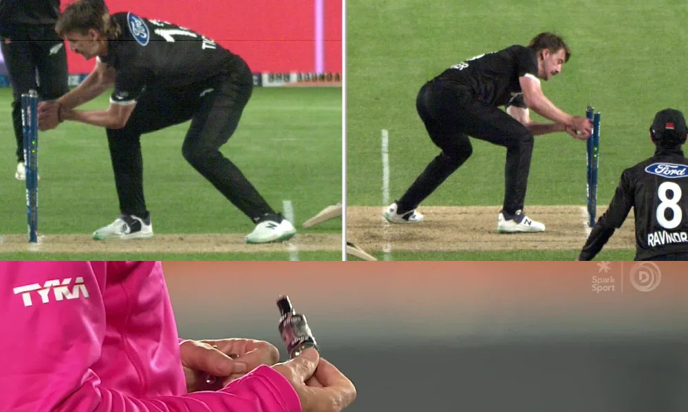 NZ VS SL: Runout but not out by third umpire; Lanka-Kiwis ODI match that caused a new controversy