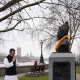 Rahul Gandhi pays tribute to Lord Basaveshwara Statue in London