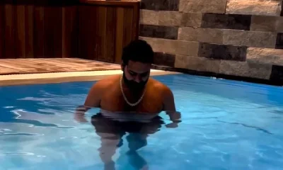 Rishabh Pant published a new picture in the swimming pool