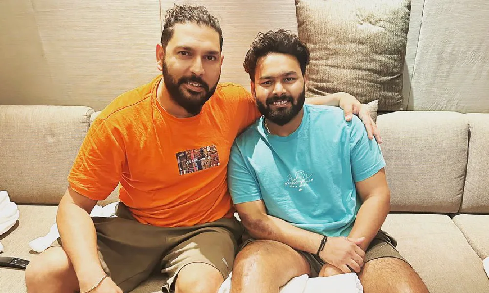 Rishabh Pant: Former Team India player Yuvraj Singh met Rishabh Pant