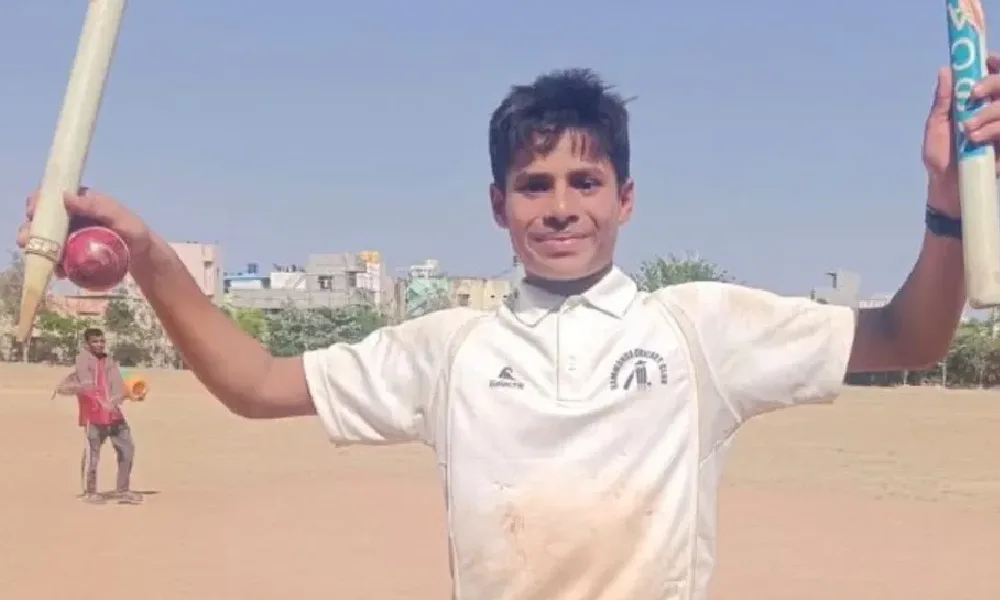 Bengaluru schoolboy hits 115 takes all 10 wickets including 2 hat tricks in one day match