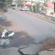 Underground Pipeline Burst in Maharashtra Video Viral
