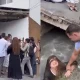 Woman Falls Into Drain While Taking Pictures of Bride and Groom