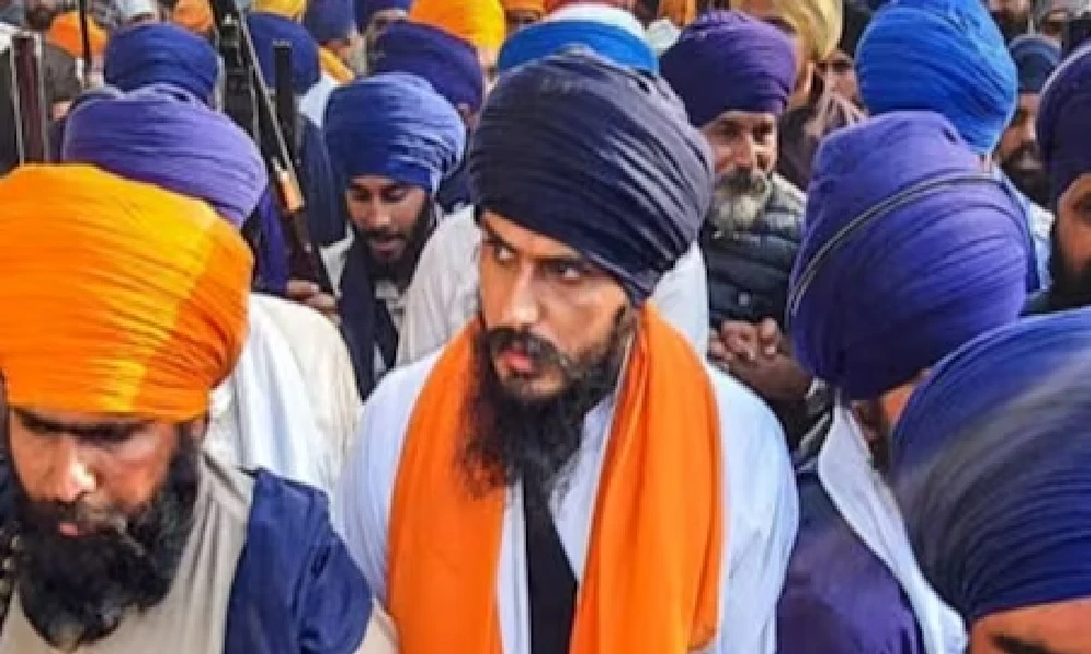 Amritpal Singh a separatist who is playing with the police operation to capture