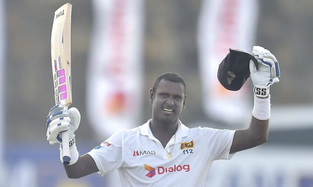 SL VS NZ: Mathews century; Big target for Kiwis win