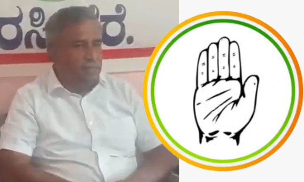 Mla Shivalinge Gowda joins Congress GB Shashidhar resigns Karnataka Election 2023 updates