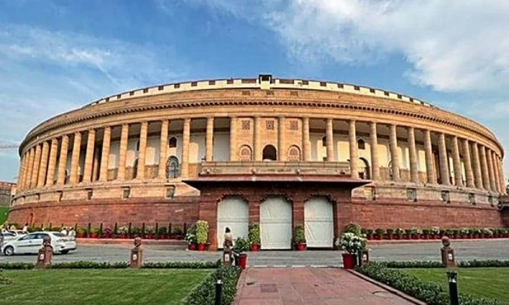 Parliament Budget session adjourned over rahul and Adani issue