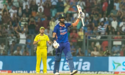 Five wicket victory for the Indian team, K. who scored unbeaten 75 runs. L Rahul