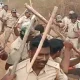 Four farmers seriously injured in lathi charge by forest department personnel