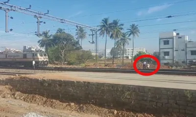 Loco pilot stops train, becomes punctual