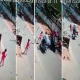 bike hits girl on road video gone viral Road Accident updates‌