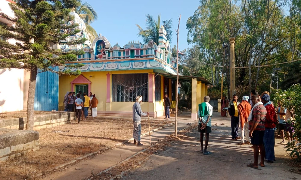 Temple robbery in Kolar and robbers arrested in Udupi