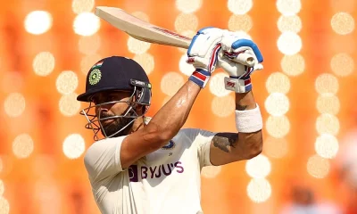 Virat Kohli scored a Test century after three years