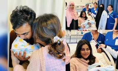 Actress Shamna Kasim blessed with a baby boy