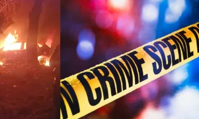 man tied inside the Car and burnt alive in Andhra Pradesh