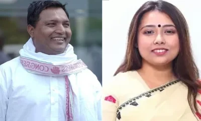 Assam Youth Congress chief Angkita dutta accused Srinivas BV of harassing