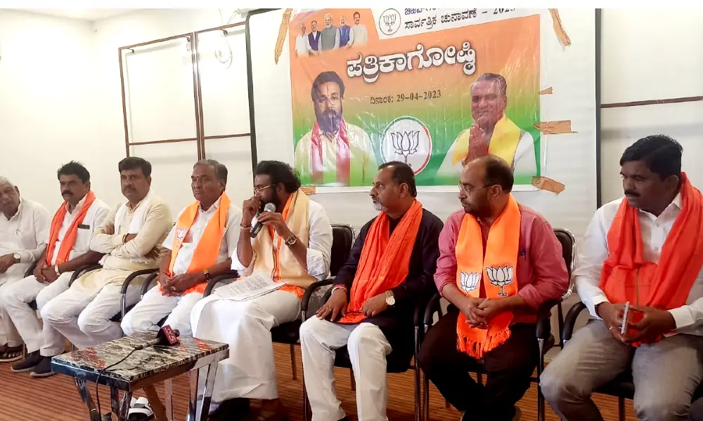 Karnataka election 2023 Minister B Sreeramulu said that every step of Rahul and Priyanka is a good sign for BJP