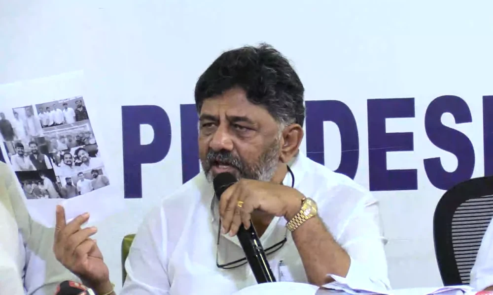 Karnataka Election: What is the relationship between Bajarang Dal and Anjaneya; questions DK Shivakumar