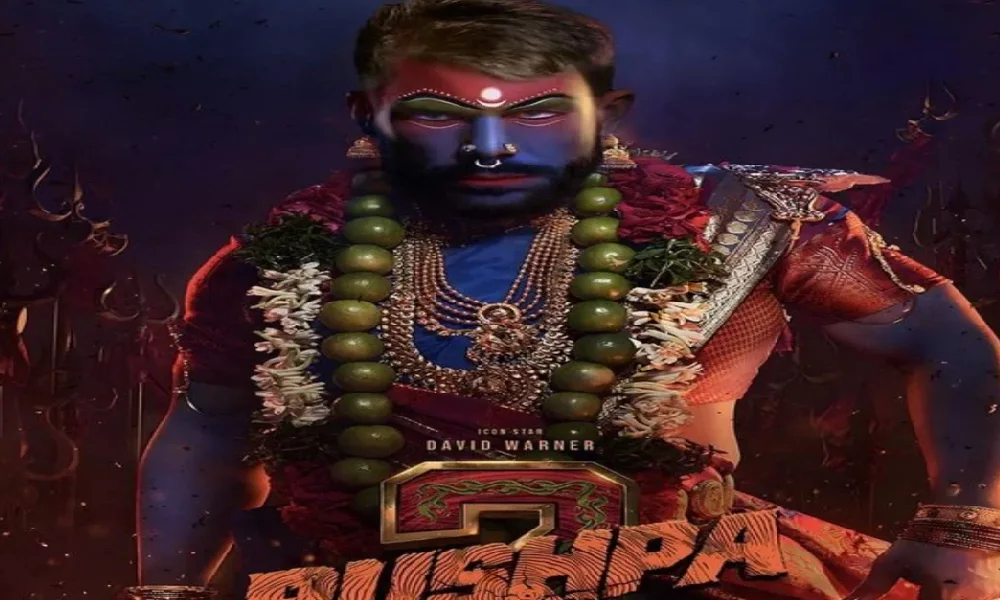 IPL 2023: David Warner appeared in Pushpa-2 avatar