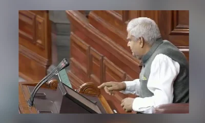 VP Dhankhar Goes Digital To Conduct Rajya Sabha Proceedings, Marks Beginning Of Paperless Tradition