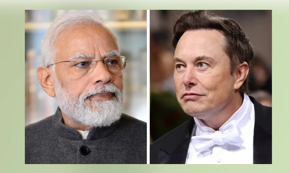 Elon Musk begins to follow PM Narendra Modi on Twitter